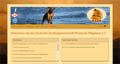 Desktop Screenshot of dzrr.de